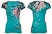Archaic AFFLICTION Womens T-Shirt LOVE Roses Tattoo Biker BKE Sinful
