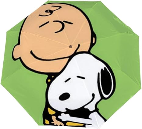 Amazon チャーリーはスヌーピーを保持 折りたたみ傘日当たりの良い雨のかわいい軽量防雨折りたたみ傘8骨コンパクト収納袋付き Galirvc 折りたたみ傘 通販