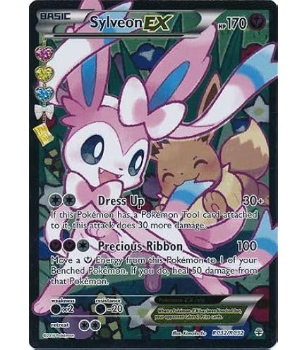 Amazon.com: Pokemon - Sylveon-GX - 92/145 - Ultra Rare