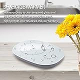 Coffee Warmer, TaoTens Automatic Thermostatic Cup Warmer for Office/Home Use (Up to 131℉/ 55℃) Safely Mug Warmer for Milk Tea Coffee