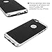 iPhone 6 Plus / iPhone 6S Plus Case, TORUBIA Litchi Stria Anti-Skid Back Dual Layer Drop Protection Shock Absorption Bumper Slim Fit Case for iPhone 6 Plus / iPhone 6S Plus (5.5 inch) - Silver
