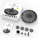 AISITIN 3.5W Solar Fountain Pump for Bird Bath 10 Nozzles 4 Rods Garden view 9