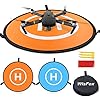 WisFox Landing Pad Drone Tapis D’atterrissage Pliable et étanche Diamètre 75cm pour DJI Mavic