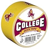 Duck Brand 240260 Arizona State University College Logo Duct Tape, 1.88-Inch by 10 Yards, Single Roll