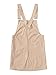 Floerns Women's Gingham Suspender Overall Pinafore Short Dress