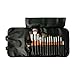 Vanity Planet Pallete Professional Makeup Brush - Soft Synthetic Bristles, Birchwood Set - Pack of 15