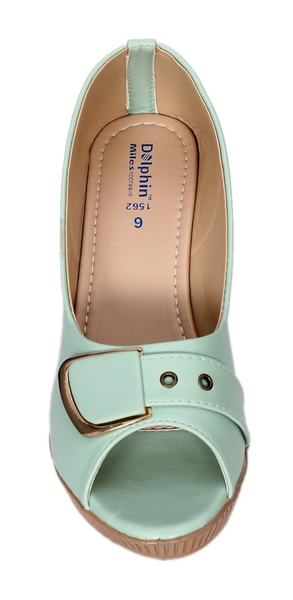 dolphin miles women's peeptoes