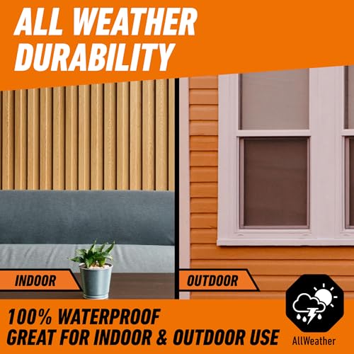 Gorilla Heavy Duty Construction Adhesive, All Weather Indoor & Outdoor, Paintable, Gap Filling, Non-Foaming, 9oz/266mL, Cartridge, White, (Pack of 1)
