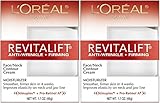 L'Oreal Paris RevitaLift Anti-Wrinkle + Firming Face & Neck Contour Cream, 1.7 Fluid Ounce (Pack of 2)