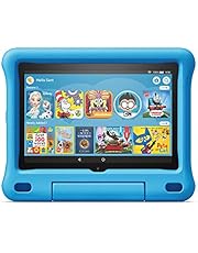 Fire HD 8 Kids tablet, 8" HD display, ages 3-7, 32 GB, Blue Kid-Proof Case