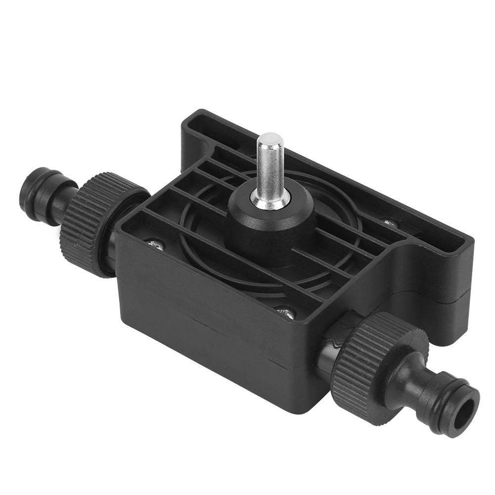 Drill Pump For Water, Drill Powered Water Pump, Portable Electric Drill Driven Type Pump Compact Water Oil Pump with 2pcs Connector