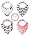 Kaydee Baby Modern Teething Bandana Drool and Dribble Bibs for Girls and Boys (Birds) 4 Pack Gift Set with Bag