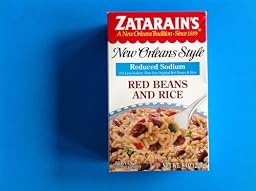 Amazon.com : ZATARAIN'S Reduced Sodium Red Beans and Rice, 8-Ounce