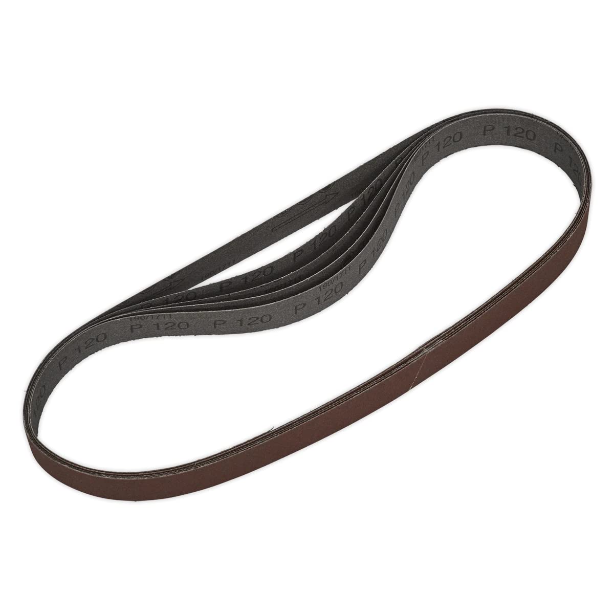 Sealey SB0019 120Grit 25 x 762mm Sanding Belt - Pack of 5