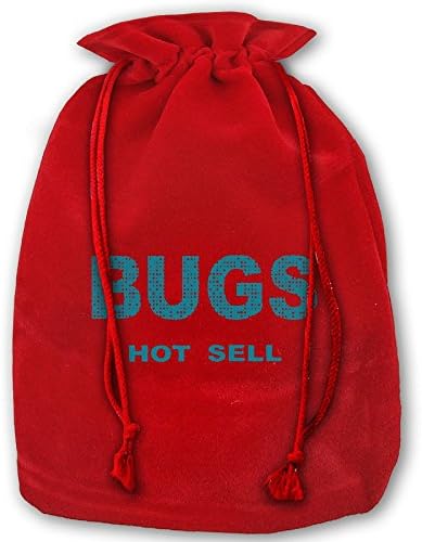 BUGS Hot Sell Christmas Drawstring Storage Bag Design Gym Bag Gift Candy Pockets Bag Pouch Tote Xmas