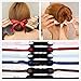 3PCS Ribbon Magic French Twist Bun Maker Holder Roll Rings Hairband Turban Bun Maker/Hair Donut/Hair Bun Donut Hair Piece(Color Random)