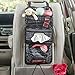 High Road TissuePockets Backseat Organizer with Tissue Compartment and Cup Holder Bin (Baja)