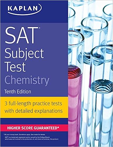 Sat Subject Test Chemistry Kaplan Test Prep Lib - 
