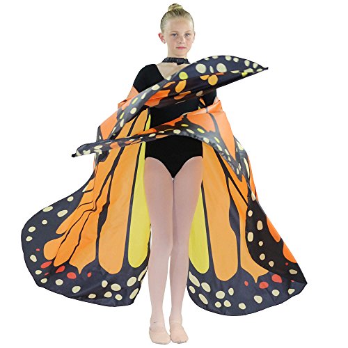 Danzcue Girls Butterfly Belly Dance Angel Worship Angel Wings With Sticks