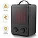 Portable Space Heater – 1500W Fast Heat Ceramic Space Heater for Office Small Room Desk, Electric Space Heater with Multi Thermostat, Overheat & Tip-Over Protection, Hot Cool Fan Heater for Indoor Use