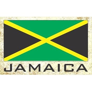 Flag Fridge Refrigerator Magnets - Americas Grp 2 (1-Pack, Country: Jamaica )