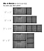Shepherd Hardware 8103E Indoor/Outdoor Recycled Floor 36 x 60 x 1/2 Inches, Black Rubber Mat, 3' x 5' x 1/2