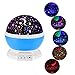 360 Degree Rotating Galaxy LED Night Lighting Lamp - Color Changing Light Up Your Bedroom With This Moon, Star,Sky Romantic LED Nightlight Projector, Best Christmas Gift for Kids Relaxing Sleeping Aid