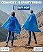 Leger Sport Durable Disposable Rain Coat with Hood for Women and Men Youth – Magnificent Blue