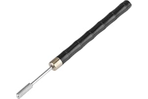 AUNMAS Edge Kote Roller, Leather Edge Sealer with Double Bearings Smooth Rolling Long Oil Pen Head Ditch Tip for Handbags Wal