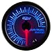 GlowShift White 7 Color Narrowband Air/Fuel Ratio AFR Gauge - Lean, Optimal & Rich Readings - White Dial - Clear Lens - 2-1/16