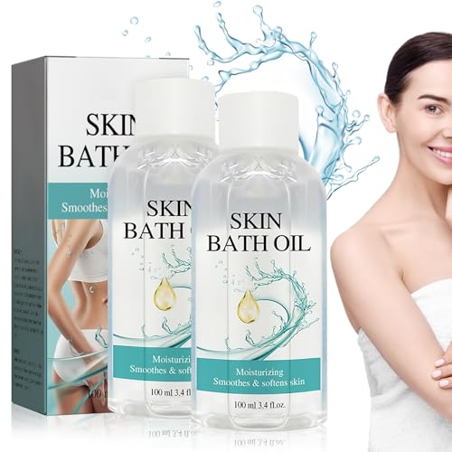 KAYZIU SKIN BATH OIL SO SOFT & SENSUAL, MOISTURIZING, SMOOTHING, SOFTENS DRY OR ROUGH SKIN, LILY, ROSEMARY, ALOE VERA SCENT