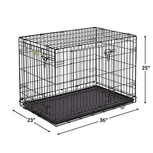 iCrate Dog Crate Starter Kit 36Inch Dog Crate Kit Ideal for Medium