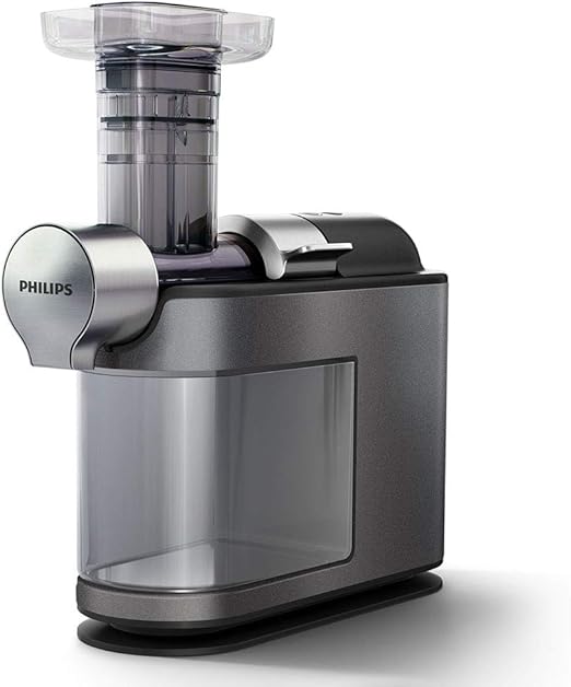 Philips Avance Cold Press Micro Masticating Slow Juicer, Slim Design