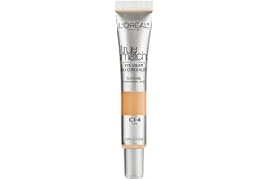 L’Oréal Paris True Match Eye Cream In A Concealer, Formulated With 0.5% Hyaluronic Acid, C3-4 Light