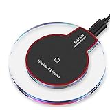 Wireless Charger, OWIKAR® Ultra-Slim QI Wireless Charging Pad for Samsung Galaxy S7/S7 Edge/S6/S6 Edge/S6 Edge Plus/S6 Active/Note 5, Nexus 4/5/6, Nokia Lumia 920, LG Optimus Vu2, HTC 8X (Black)