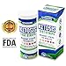 EzyAbsorb Ketone Strips - Perfect for Ketogenic Diet and Diabetics - Precise Ketone Measurement and Supports Ketone Adaptation, 100 Strips