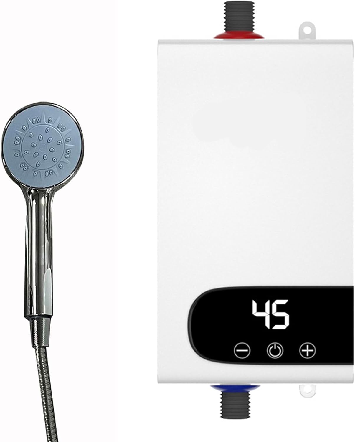 Photo 1 of 3500W 110V Electric Tankless Water Heater, Instant Hot Water Heater for Shower, electric shower head water heater for Bathroom