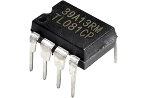 VANXY 20PCS TL081CP TL081 081CP DIP-8 High Slew Rate JFET-Input Operational Amplifier Op-Amp IC