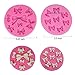 Awgusu Mini Bow Silicone Fondant Mold Bowknot Candy Chocolate Mold Cake Cupcake Decoration For Birthday Party