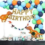 Dinosaur Party Supplies, Happy Birthday Balloons, Dinosaur Balloons, Dinosaur Birthday Party Supplies, Dinosaur Decorations, Balloon Arch, Dinosaur Birthday, Dinosaur Party Decorations, Dinosaur Party