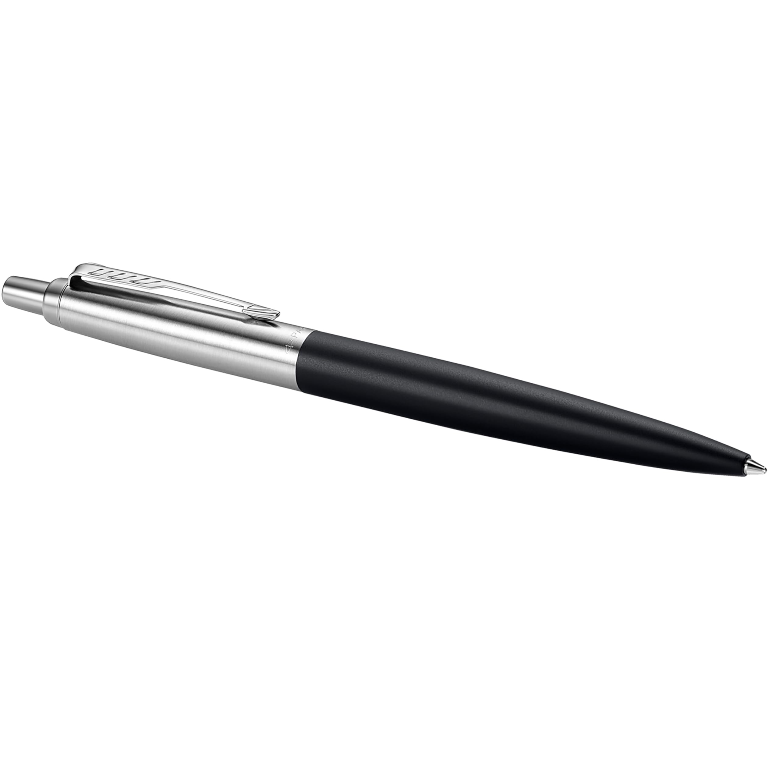 Parker Jotter XL Ballpoint Pen | Richmond Matte Black | Chrome Trim | Medium Point | Blue Ink | Gift Box