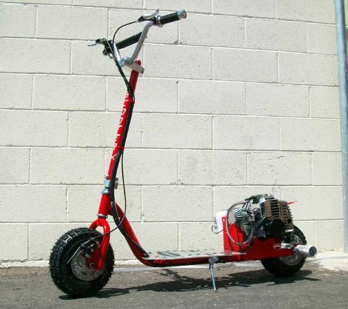 Dirt Dog - RED - 49cc Gas Powered Scooter [512] - Thumbnail 3