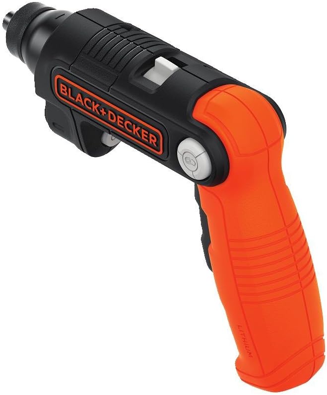 BLACK+DECKER 4V MAX Cordless Screwdriver with LED Light (BDCSFL20C): Home Improvement