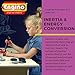 Engino - Academy of Steam Toys | Inertia & Energy Conversion: Newton's Law of Motion - STEM Building Toy with Learning Activities & Experiments | Perfect for Home Learning