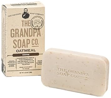 oatmeal soap bar for face