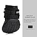 Petacc Dog Shoes Waterproof Dog Boots Anti-slip Snow Boots Warm Paw Protector for Medium to Large Dogs Labrador Husky Shoes 4 Pcs in Size 4