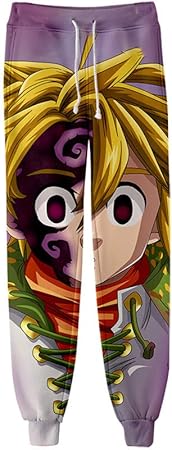 Amazon Com Zcbm Joggers Pants 3d Print Anime The Seven Deadly