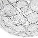 Wall Sconces Crystal Wall Lights Sunsbell Silver Wall Decor, Crystal Decor Wall Lamp, Lighting Polished Chrome Finish Wall Light Fixtures for Living Room Decor Bathroom Hallway (Give Away Bulbs)