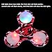 Tepoinn LED Fidget Spinner Finger Spinner EDC Hand Spinner with Ultra Fast Bearing, Anxiety Relief Finger Relief Toys for Kids & Adults