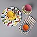French Bull - Melamine Serving Platter - 13-1/2-Inch by 8-Inch Serving Tray - for Indoor and Outdoor Entertaining - Ziggy